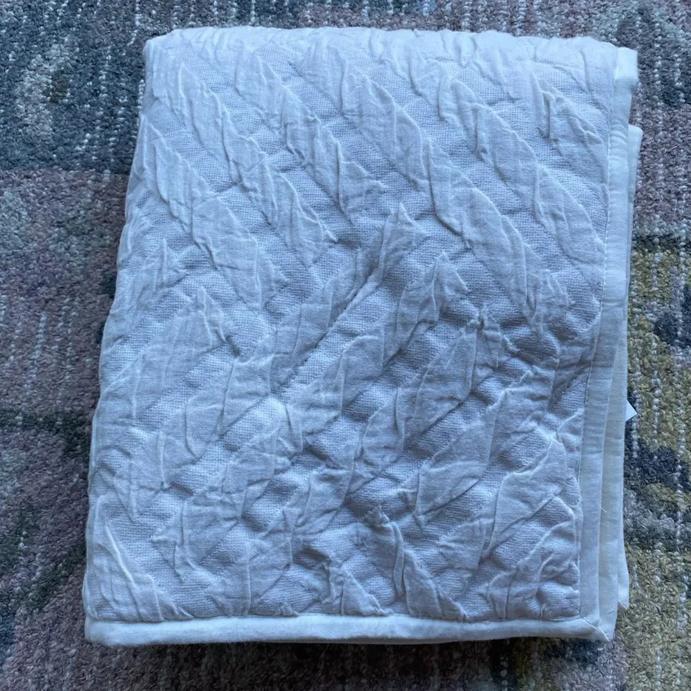 West Elm Quilted Bed Pillow Sham
